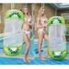 Fashion Shade Swimming Bed Swimming Tube Bagel Lounge Inflatable Swimming Pool for Adults Swimming Ring Air Mat Pool Raft Swimming Summer