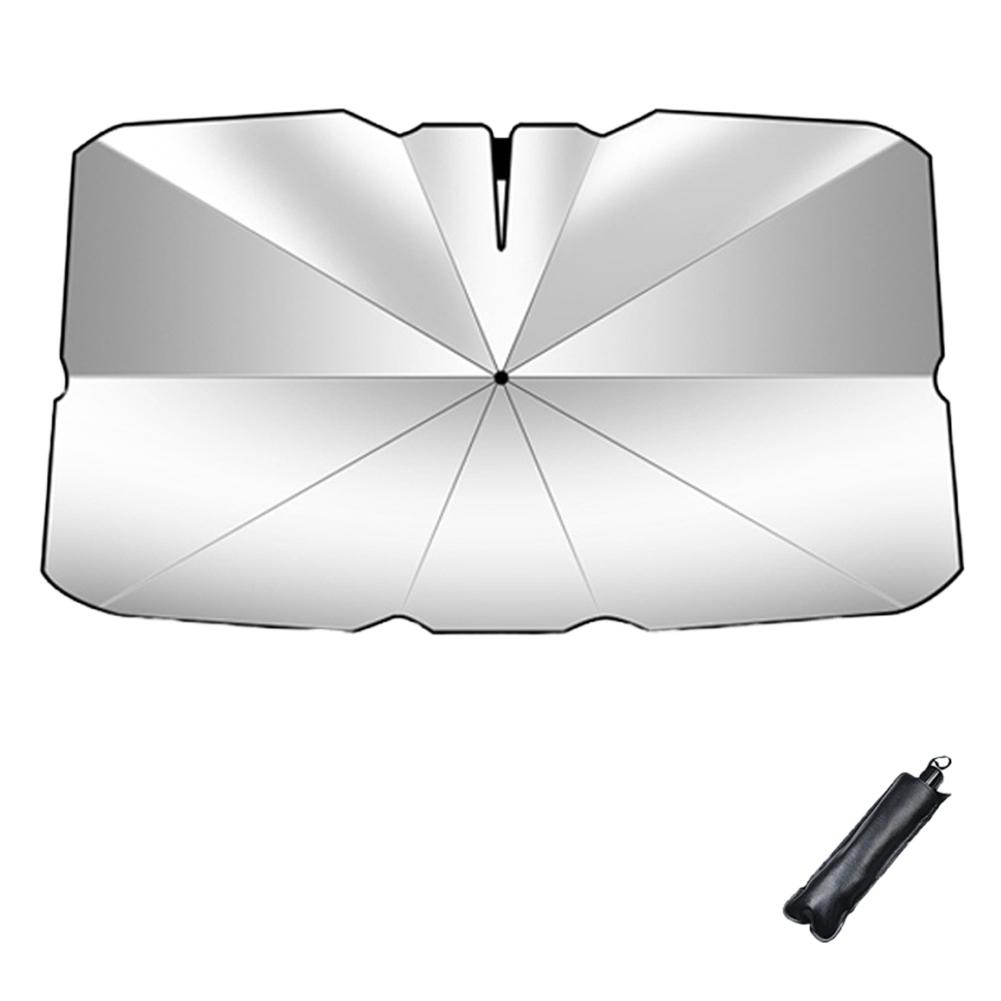 Front Windscreen Visor Foldable Windscreen Protection Parasol Silver Titanium Car Sun Shield UV Protection Vehicle Accessories
