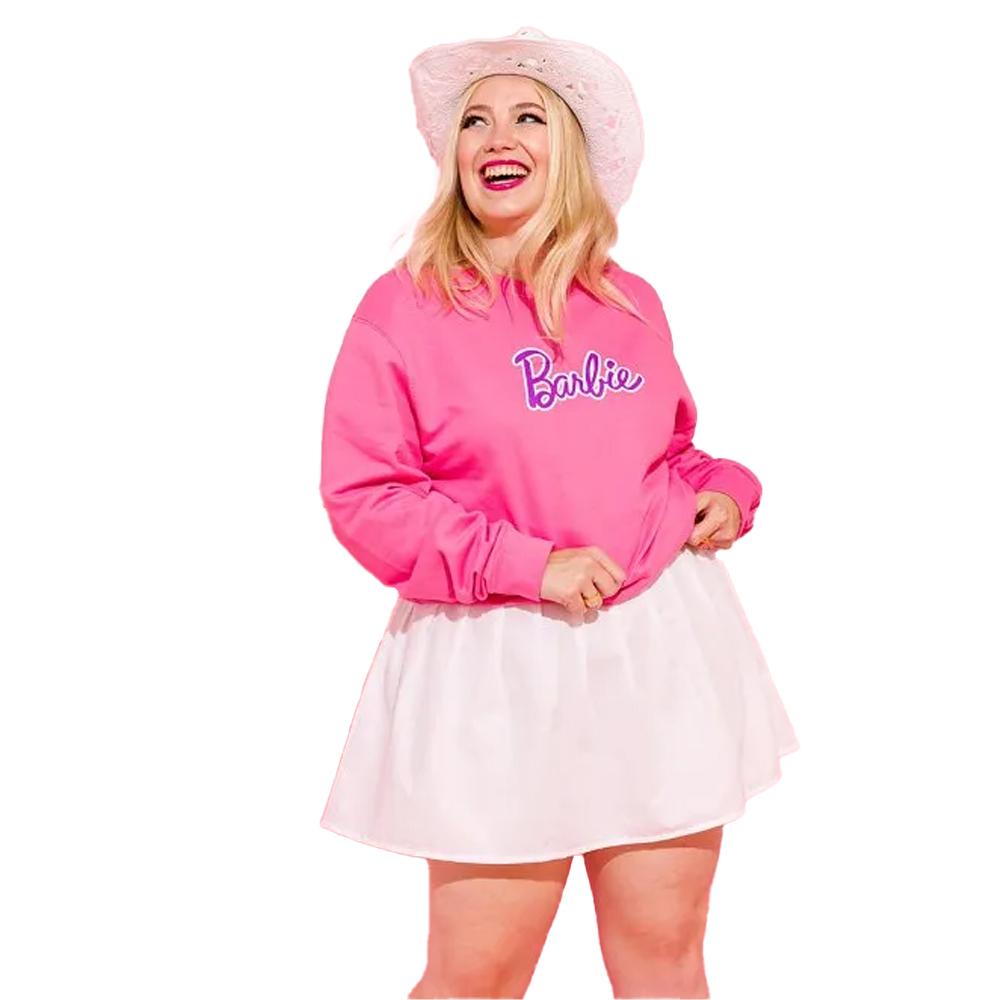 Barbie Unisex Adult Doll Sweatshirt