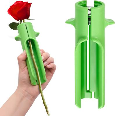 Nástroj na odstraňovanie tŕňov z ruží. Nástroj na odstraňovanie listov Kvetinový čistič Rezačka na odstraňovanie listov, Ľahký prenosný odstraňovač tŕňov do obchodu