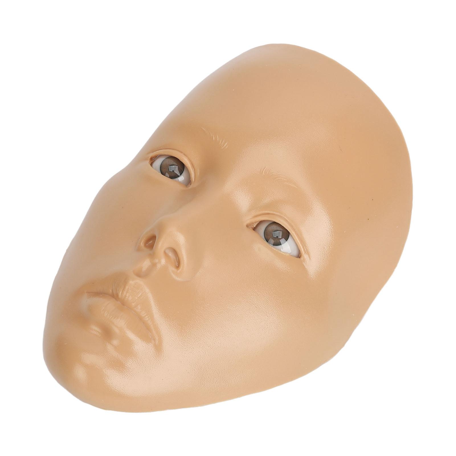 

5D Makeup Practice Face Board Kit Многоразовый 3,4 унции Крем 28,1 мл Жидкий Обучающий Практикум Макияж пшеничный