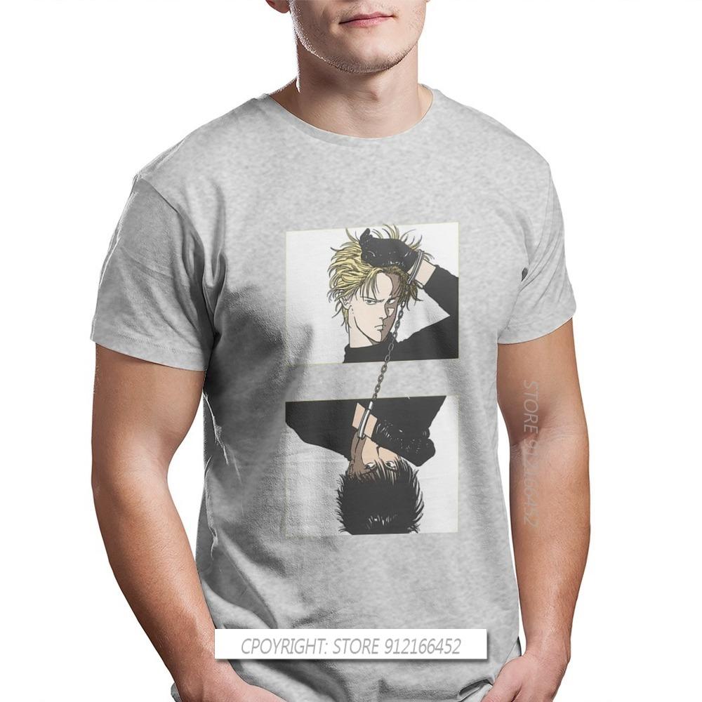 Banana Fish Lynx Okimura Eiji Unisexga Aime Tshirts For Unisex Asheiji Edit Ofertas Graphic Oneck Cotton Streetwear
