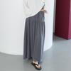 Nowood Soft Modal Tiered Skirt (Dark Gray)