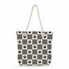 Multifunctional Dog Paws Printed Thick Rope Shoulder Beach Bag Casual Large Capacity Handbag 7601