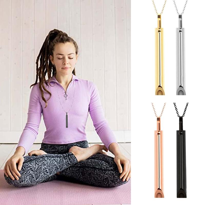 Položky pro úlevu od úzkosti,Náhrdelník proti úzkosti,Náhrdelník na dýchání pro úlevu od úzkosti,Náhrdelník Shift pro úzkost,Úleva od stresu