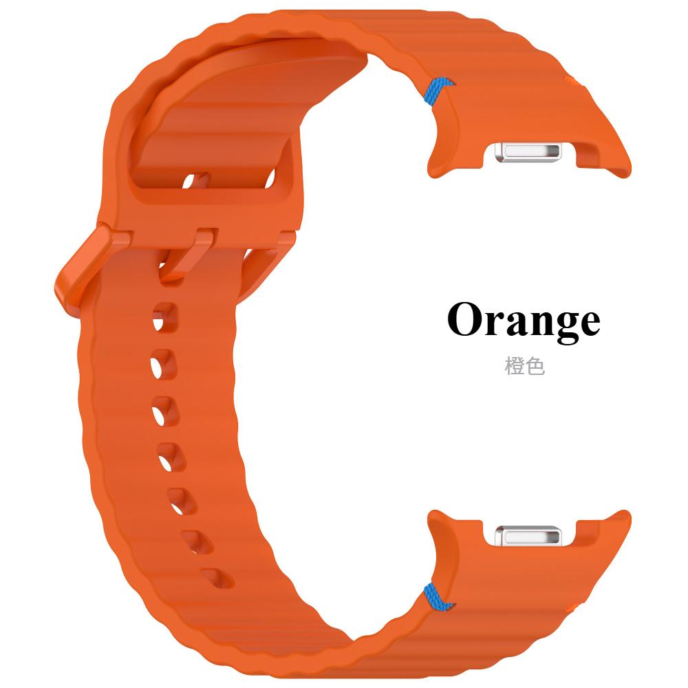 Silicone Band for Samsung Galaxy Watch 8 Classic 46mm Strap Accessories Smartwatch Rubber Bracelet for Samsung Galaxy Watch 8 44mm 40mm Strap
