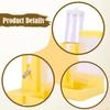 Hamster Water Bottle 2 In 1 with Food Container Leekproof Small Pet Supplies for Gerbils