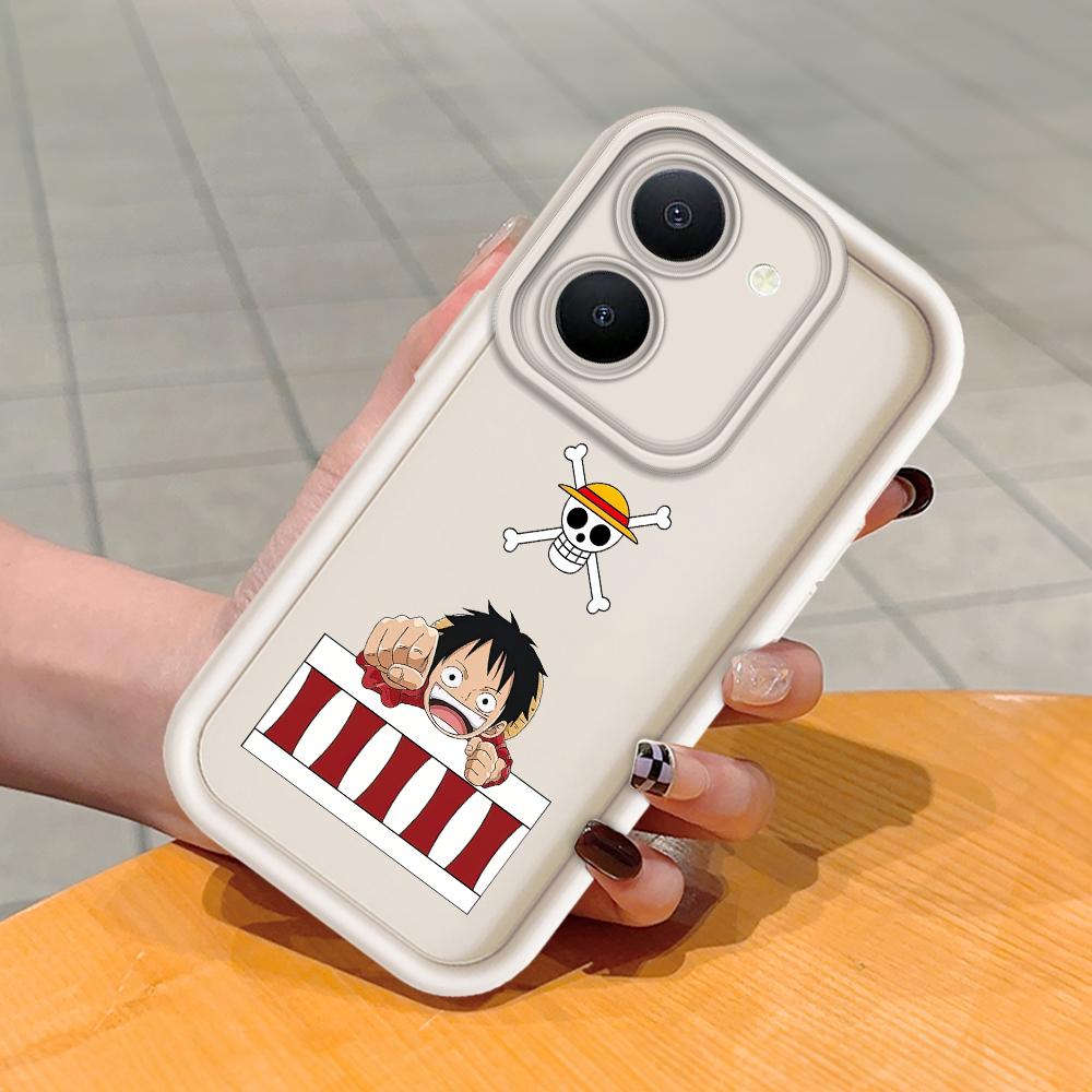 

Мягкий силиконовый квадратный чехол с рисунком лестницы для телефона, полное покрытие, противоударный защитный резиновый чехол для камеры для Vivo Vivo G2 5G белый