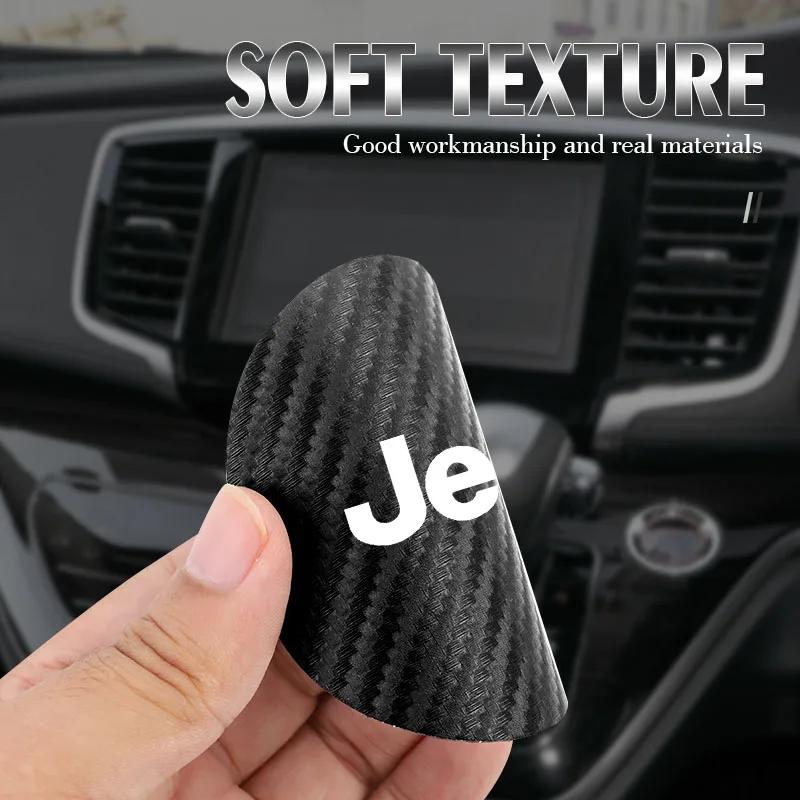 Per Jeep 2 Pezzi Sottobicchiere in Pelle Antirumore Tappetino per Tazza d'Acqua Cuscino Per Jeep Renegade Compass Grand Cherokee Wrangler Patriot Rubi