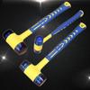 25Mm Double Headed Installation Hammer Rubber Hammer With Rubber Handle Detachable Insulated Installation Hammer Strike Hammer