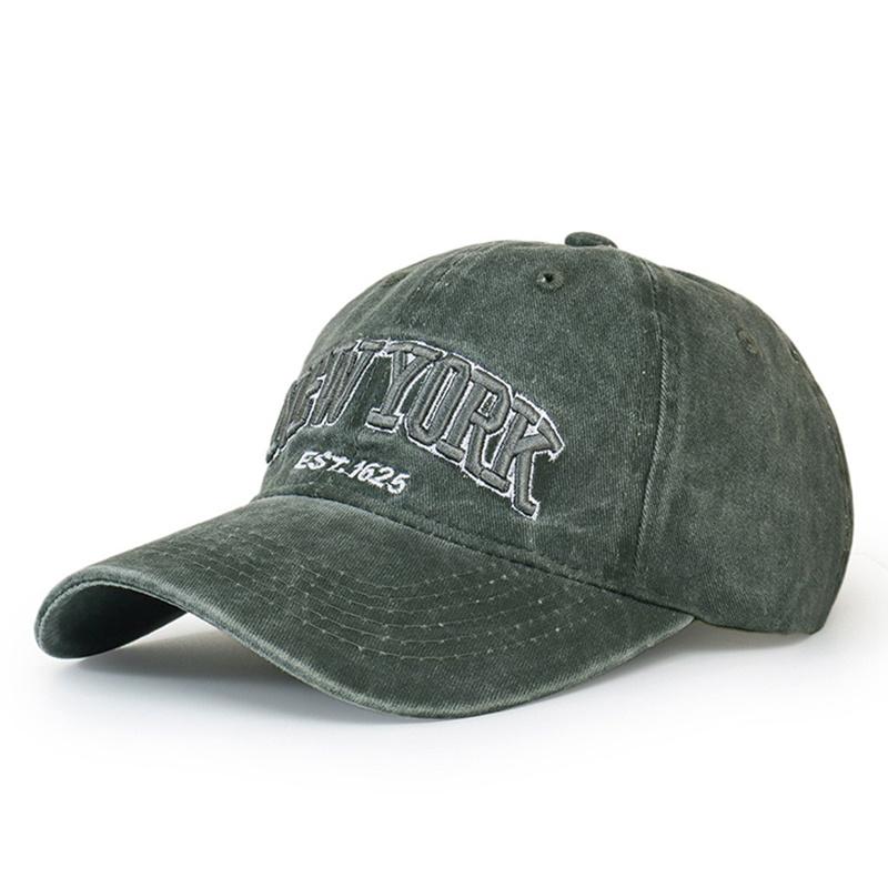 New Fashion NEW YORK 1625 Embroidery Baseball Caps Outdoor Casual Adult Sun Hats Hip Hop Hat Sports Caps Water Snapback Hat