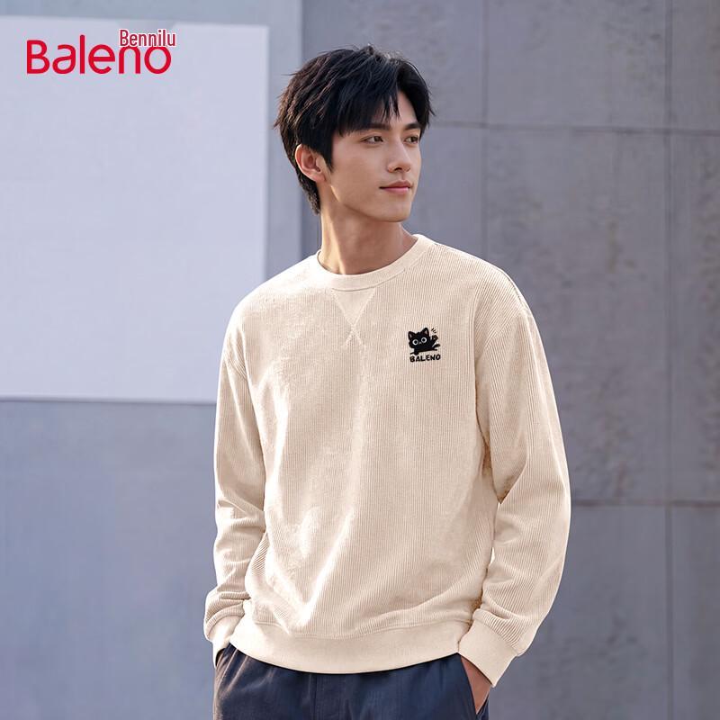 Baleno Men's JPB Waving Cat Graphic Sweatshirt
