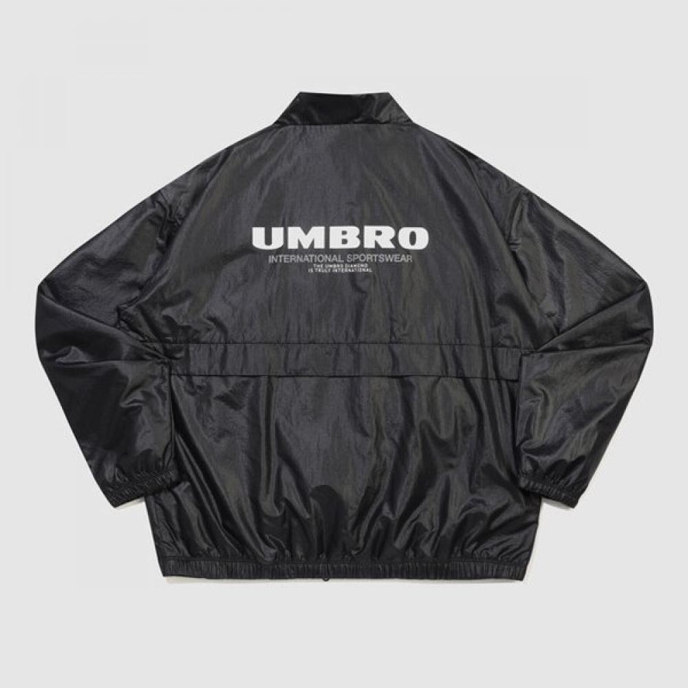 Umbro Classic Stand Neck Warmup Jacket Blk1 Ur321cjk93