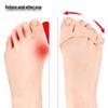 Five-Toe Arch Support Separator with Soft Shock Absorption and Pressure Relief, Massage Forefoot Insole, Hallux Valgus Corrector