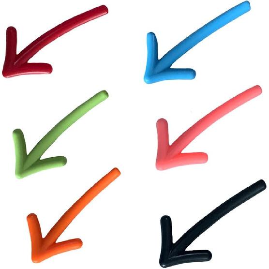 

6pcs Set Arrow Marker Magnetic Fridge Magnet Decor Refrigerator Magnets Sticker Home Decoration Accessories Office White Board Holding Pictures Cards