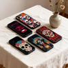 Mexican Catrina Skull Phone Case For Samsung S26,25,24,23,22,21,20,30,Ultra,Plus,Fe,Lite Black Shell
