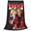Duki Hip Hop Rapper Fleece Throw Blanket Blanket For Bed Bedroom Ultra-Soft Plush Thin Quilt