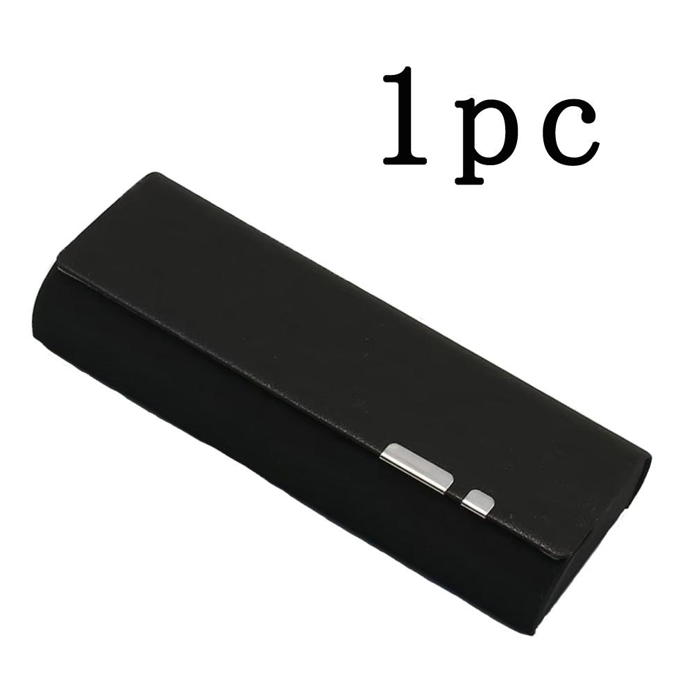 1pc Glasses Box  Portable Anti-stress PU Sunglasses Case Glasses Storage Box Eyeswear Accessories Box