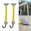 2PCS Heavy Duty Awning Tie Down Hangers for Fiamma Thule Omnistor Dometic Caravan Campervan Motorhome RV Exterior Parts