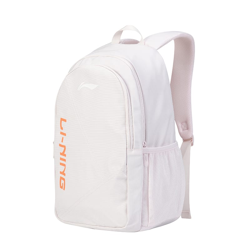Li Ning Polyester Backpack Women's New Light Pink YBSV203-5