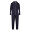 CCDK Copenhagen Womens/Ladies Joy Piped Relaxed Fit Long-Sleeved Long Pyjama Set