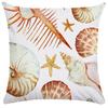 45x45cm Starfish Shell Crab Fish Pillowcase Living Room Sofa Chair Bed Soft Cushion Cover  Home Decoration