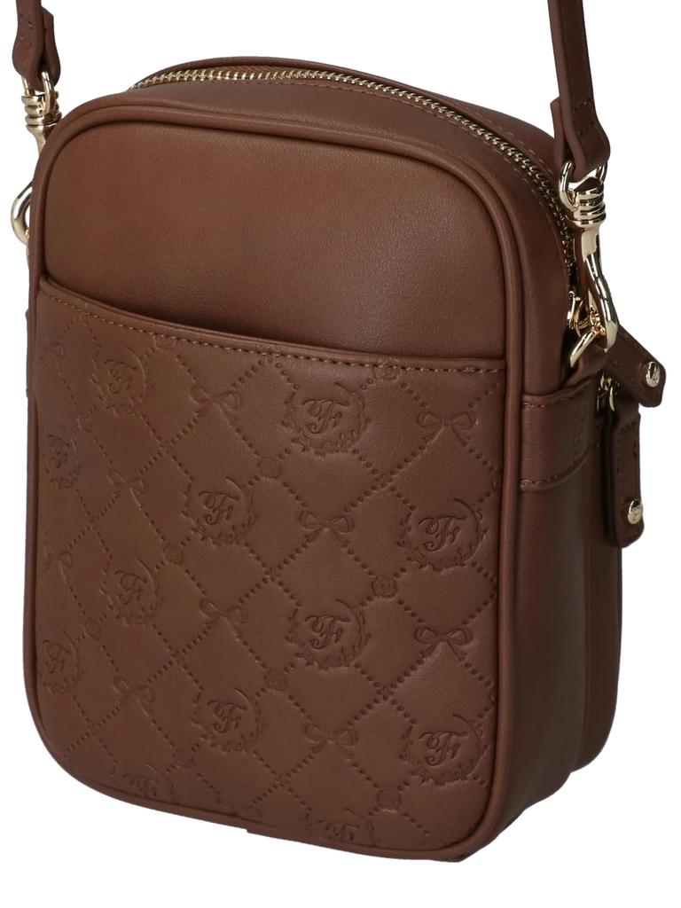 EC Exklusives Monogramm Vertikale Umhängetasche