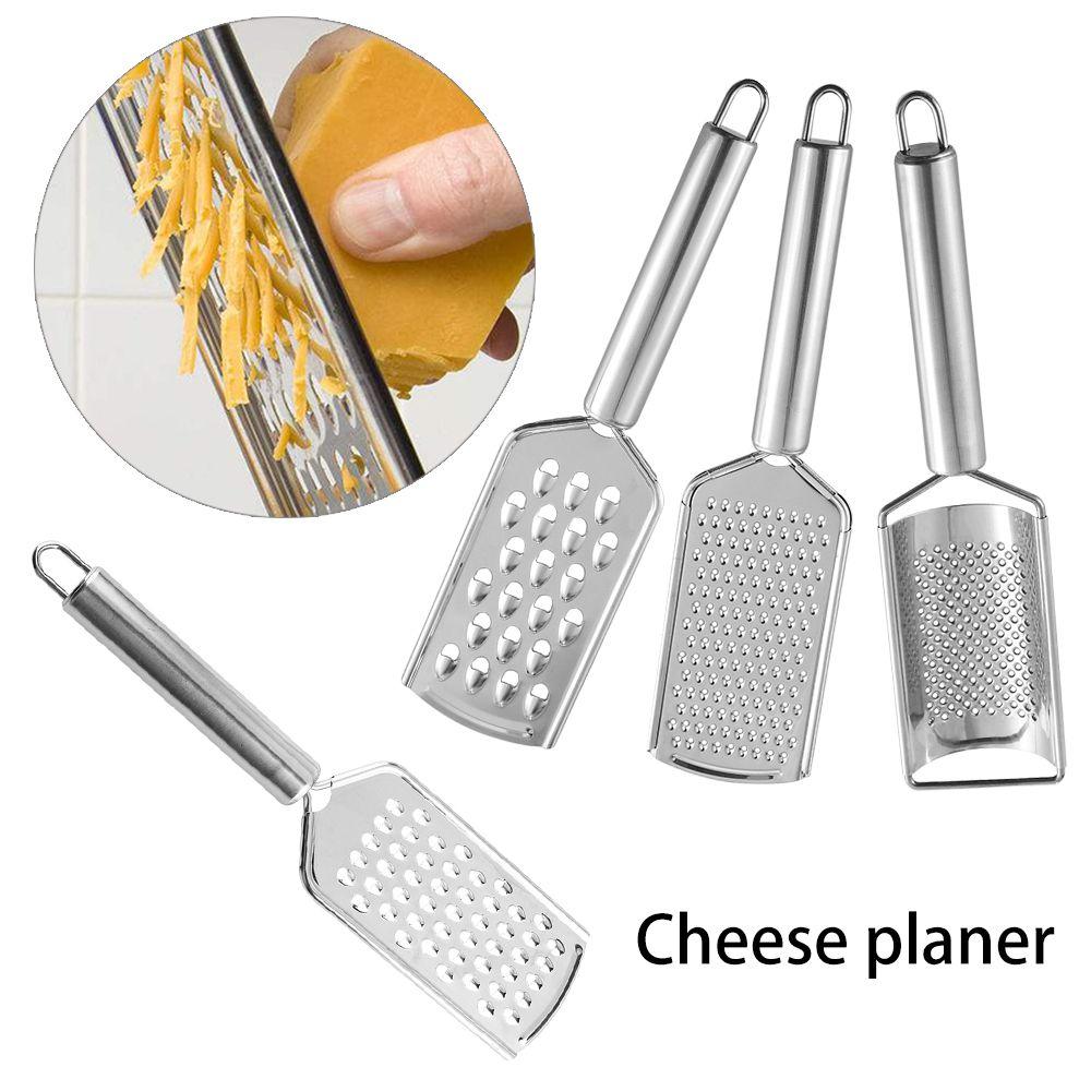 Multi-purpose Cheese Grater Rectangle Manual Cheese Slicer Vegetable Cutter Stainless Steel Lemon Zester Peeler Kitchen Tools