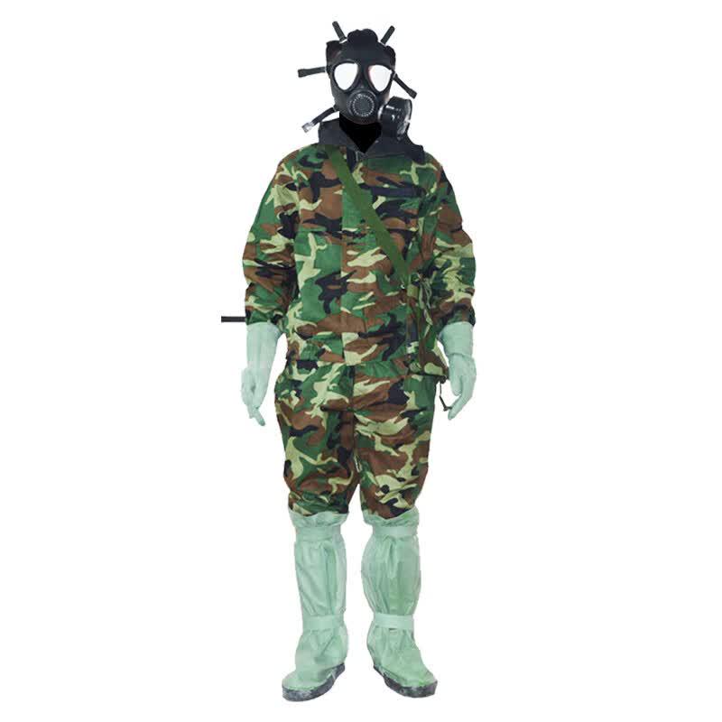 Jinguangyuan FFF02 Two-Piece Multi-Hazard Protective Suit Jacket + Pants + 81 Boot Covers + Gloves