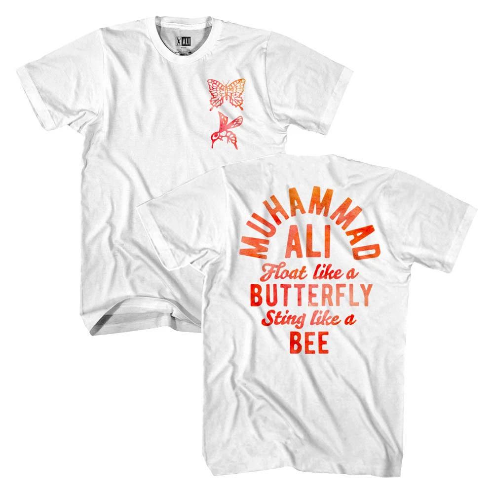 Muhammad Ali Float Like a Butterfly Sting Like a Bee Men s T Shirt Cassius Clay 3XL