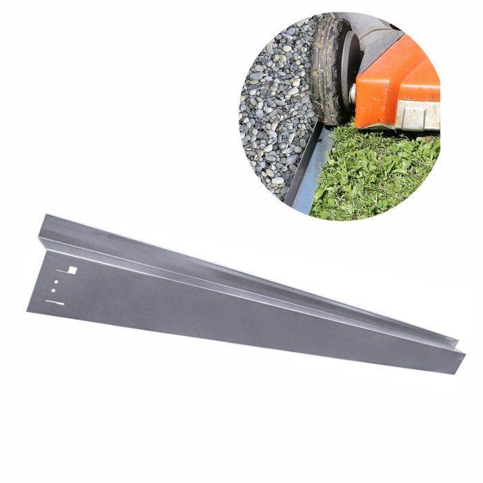 Bordure de Jardin - ICH-ZAPFE.DE - 9,5cm x 120cm - Gris - Métal