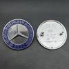 For MB Mercedes Benz GLA CLA CLS A45 C63 A B 3D 2pins 57mm Car Front Hood Emblem A0008171801  Star Logo Bonnet Badge Accessories