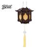Adults Kids Lantern Kit DIY Vintage Palace for Kids Chinese Style Wooden Frame Fame Crafts Brocade Crafts Making Material Set Mid-Autumn Festival