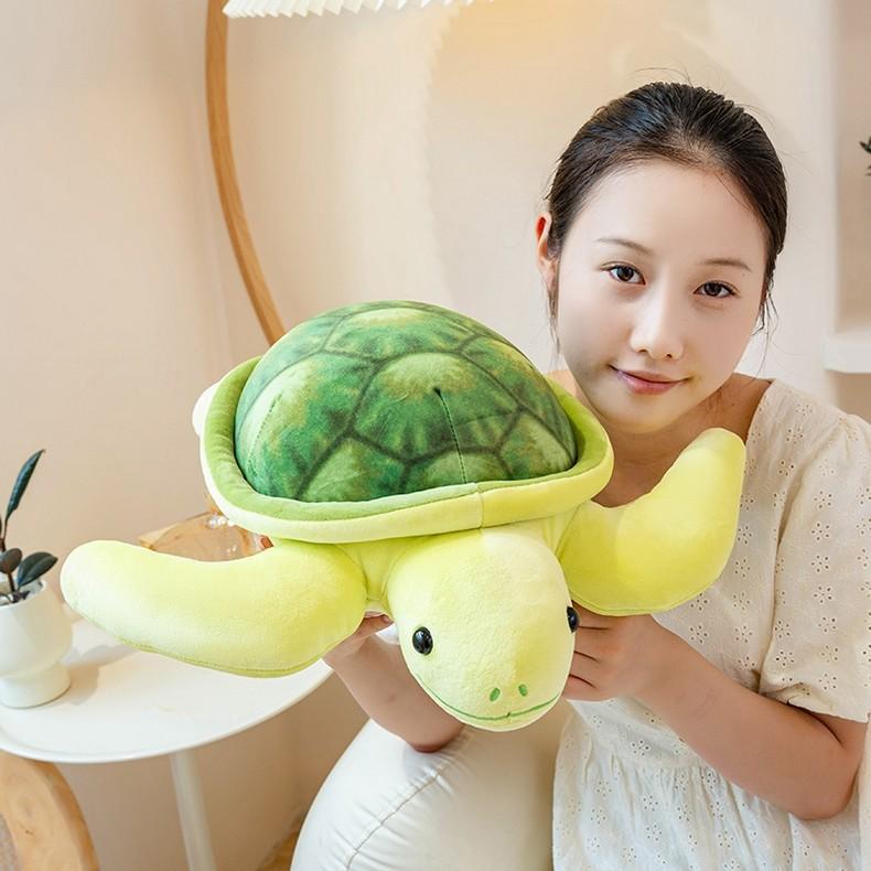Cute Pose Turtle Doll Simulated Turtle Plush Toy Doll Children Sleeping Pillow Rag Doll Gift