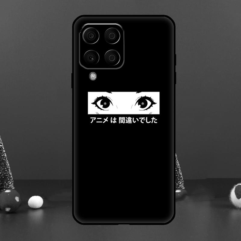 Sad Anime Aesthetic Senpai For Samsung Galaxy M52 M32 M12 M11 M21 M31 M13 M33 M35 M53 M55 M15 M14 M34 M54 M06 M16 Case