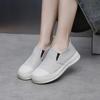 High on Platform Canvas Shoes for Women Original Offer Comfortable and Elegant Cotton Cheap Trends 2025 Deals New Woman Footwear