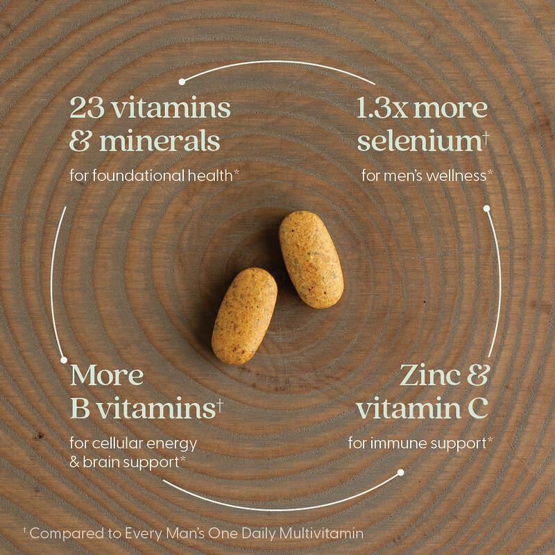 Men's Advanced Multivitamin, 120 Vegetarian Tablets