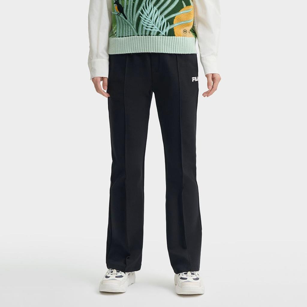 Fila Heritage Series Fashion Comfortable Simple Casual Pants Women Bottoms Black F11W448610F-BK