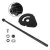 and For Troy Lawn Mower Steering Rod Shaft with Gear Kit Direct Replacement For For Enhanced Steering Functionality