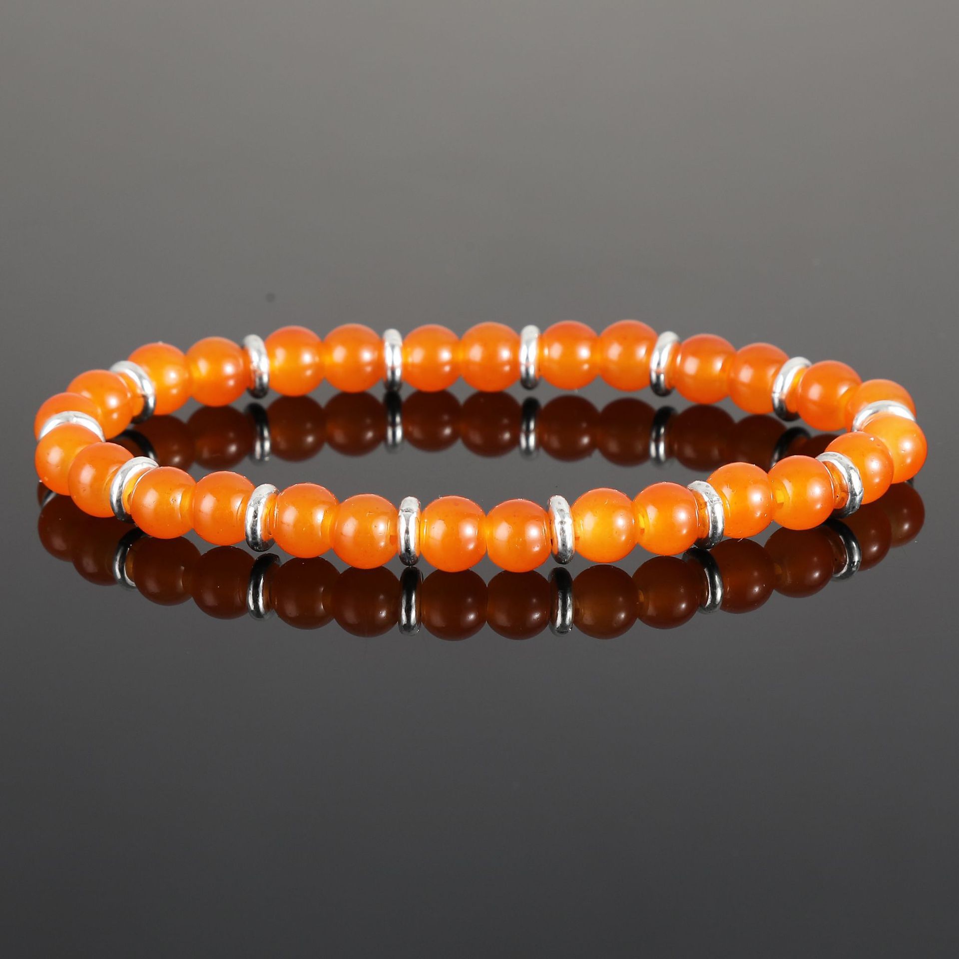 Хит продаж Европейский и американский стиль вулканический камень бирюзовый сплав браслет модный однотонный браслет из стеклянных бусин женские украшения