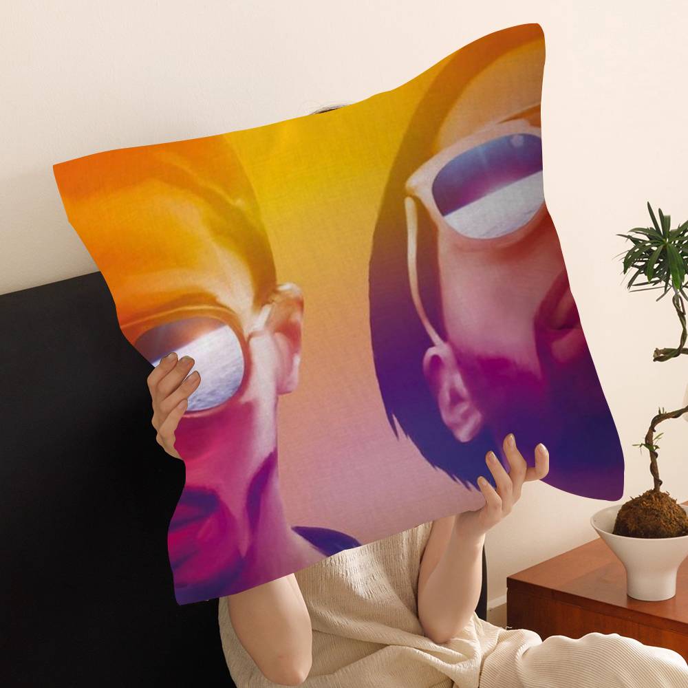 PNL QLF Rapper Singer 45*45cm Cushion Cover Pillow Cover Decor Pillowcase Home Pillowcase For Couch Pillow 12x12Inch