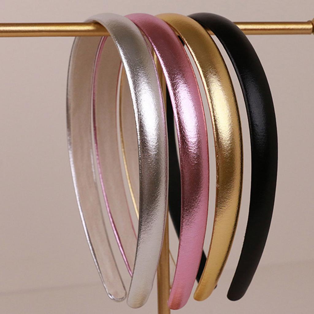Luxury Satin Headband For Women Elegant Hair Accessory Adjustable Hairband Yoga Face Wash Party Wedding Hair Hoop