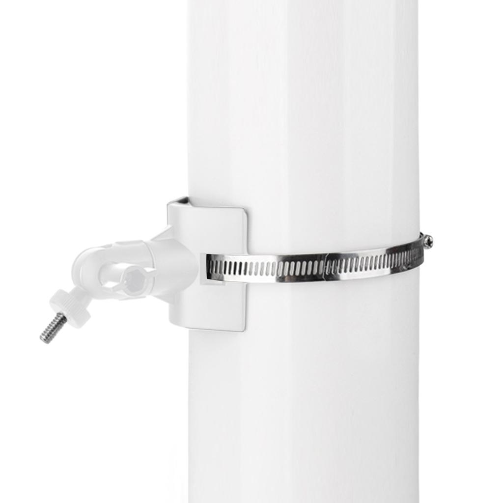 Univerzální držák pro montáž na tyče pro venkovní CCTV bezpečnostní kamery pro velké zatížení Nastavitelný držák pro bezpečnostní kameru