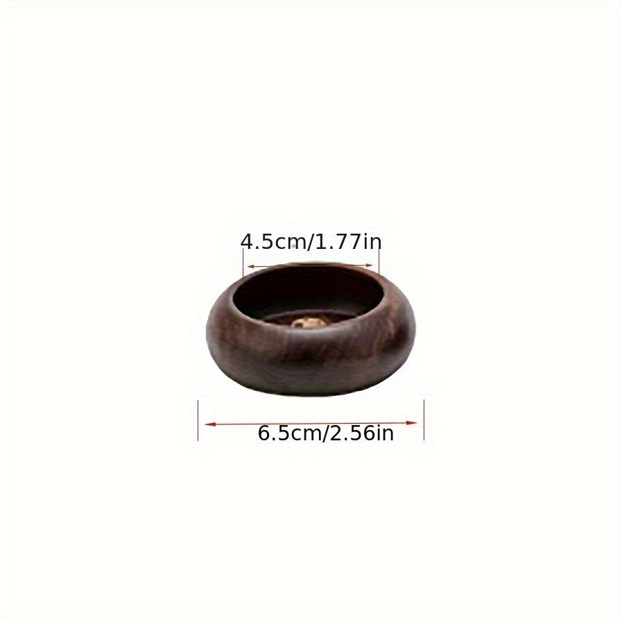 Zen Incense Holder, Solid Wood, Ancient Chinese Style. Perfect for Home & Desk Decor. Holds Sandalwood/Agarwood Incense.
