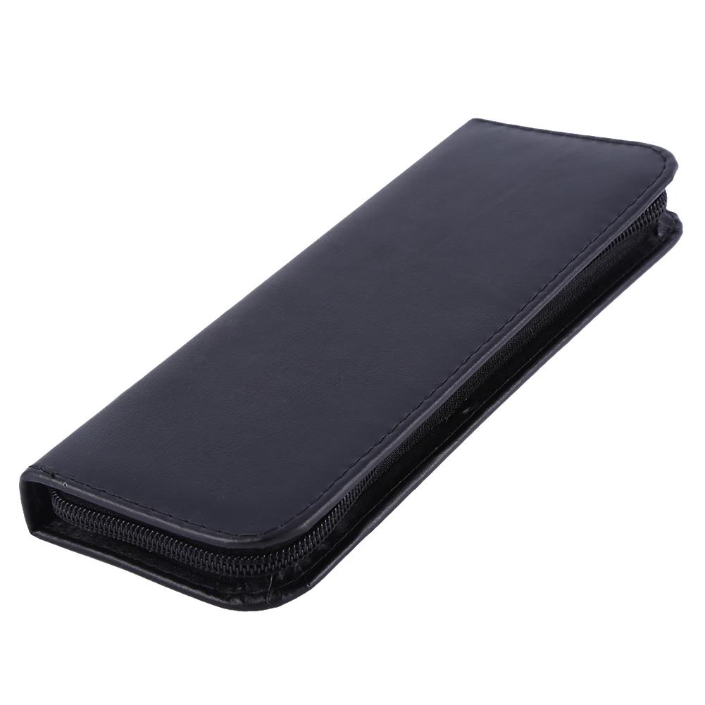 Professionelle PU-Leder Reißverschluss 2 Scheren Beutel Box Friseur Schere Werkzeugtasche