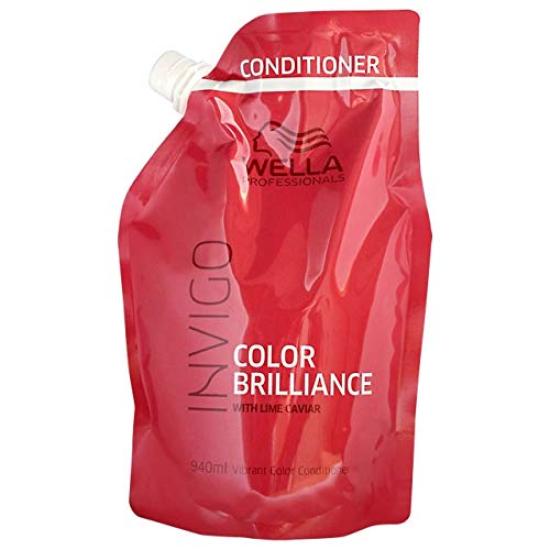 

INVIGO Wella Professional Invigo Color Brilliance Vibrant Color Conditioner 940 мл Сменный блок для ухода за окрашенными волосами 940 мл (х 1)