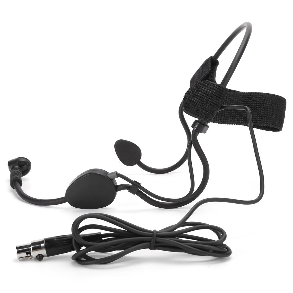 Mini 3 Pins Headband Microphone Condenser Mic for Wireless System Transmitter o Mixer