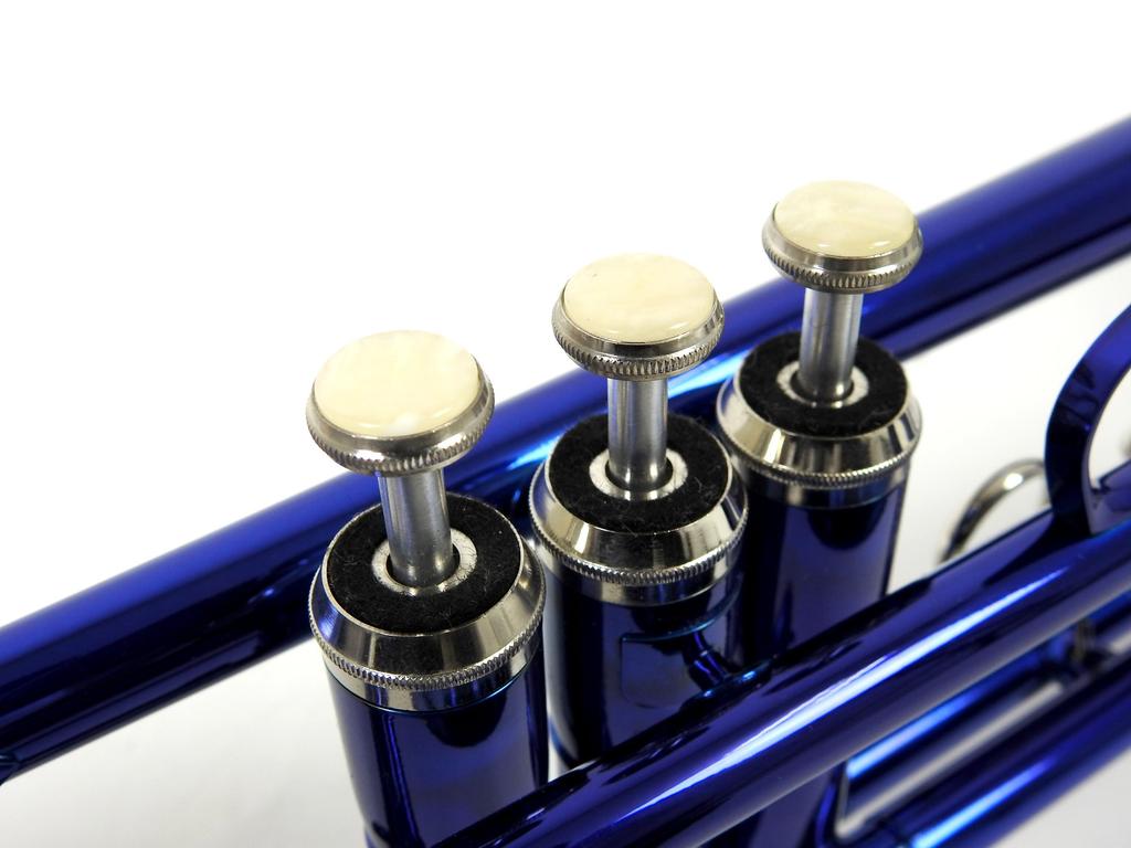 Kaerntner KTR-30MBL Trumpet, Metallic Blue (with Semi-hard Case)