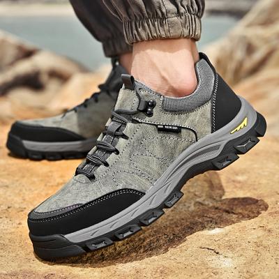 Fashion Luxury Shoes Men Autumn High-quality Outdoor Mountaineering Anti Slip Thick Soled Workwear Wear-resistant Casual Hiking Sneaker