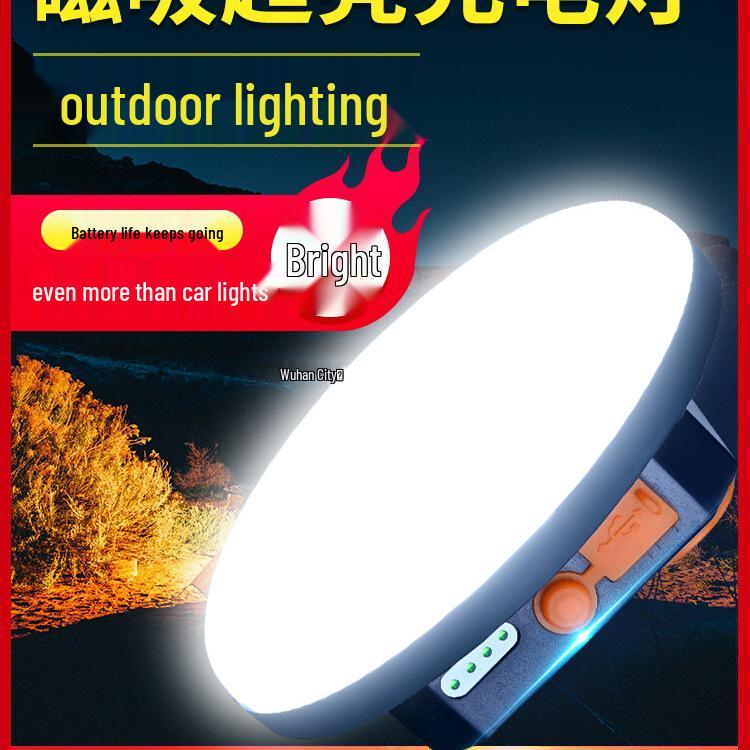 Ultra Bright Rechargeable LED Camping and Emergency Magnet Tent Light